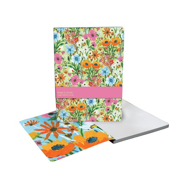 A4 zvezek 128 str. Flower Field – Roger la Borde-image-1