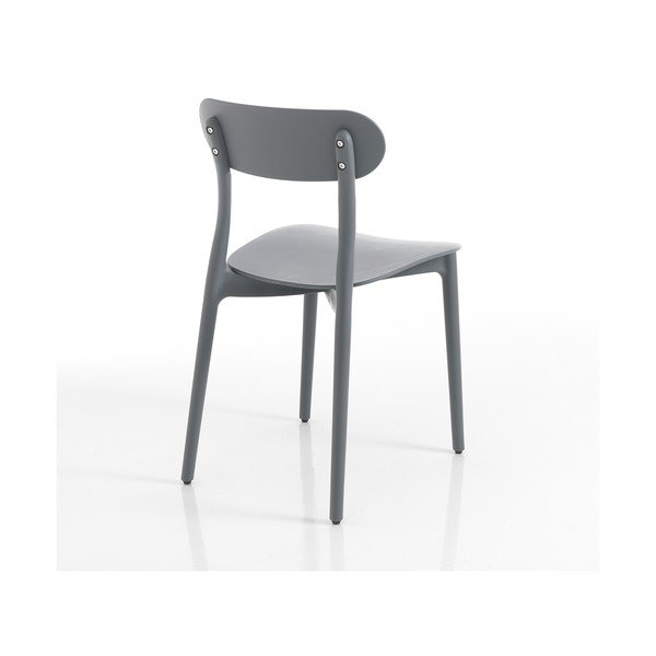 Sivi plastični vrtni stol Stoccolma - Tomasucci-image-2