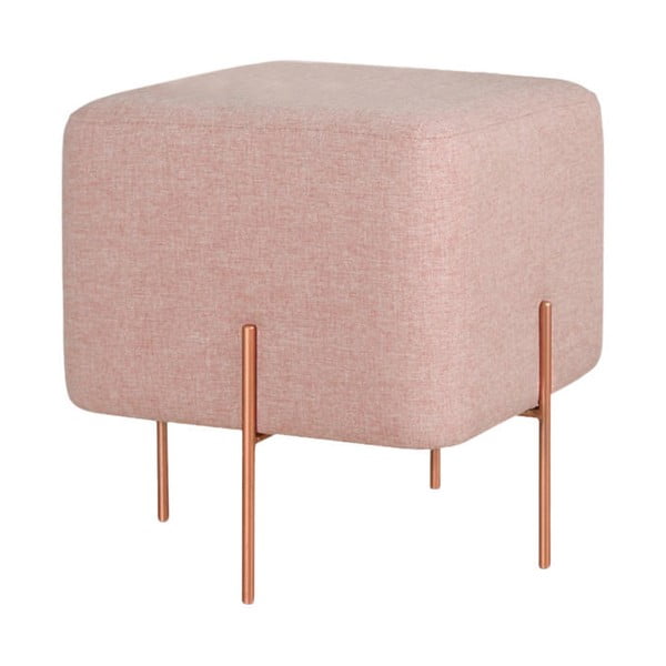Svetlo rožnat tabure Copper – Artie