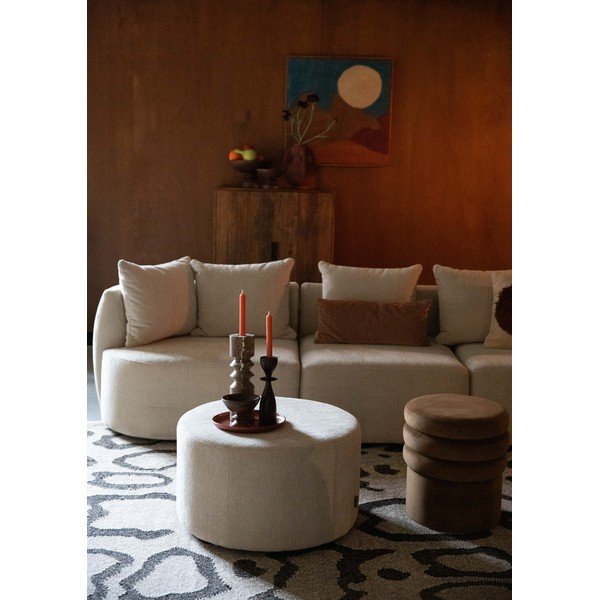 Bež tabure Rocca – Dutchbone-image-1