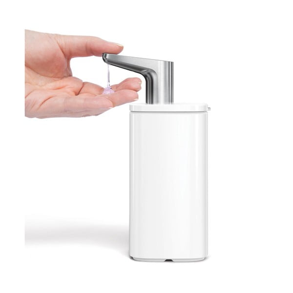 Bel jeklen dozirnik za milo 473 ml Pulse – simplehuman-image-4