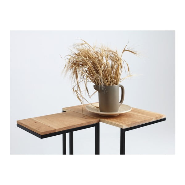 Stranska mizica s črno konstrukcijo CustomForm Lupe-image-2