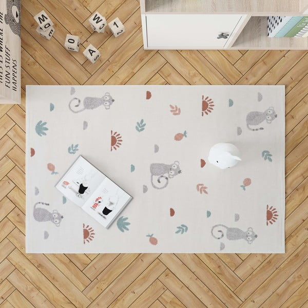 Otroška preproga Nattiot Little Wild Monkey, 120 x 170 cm-image-3