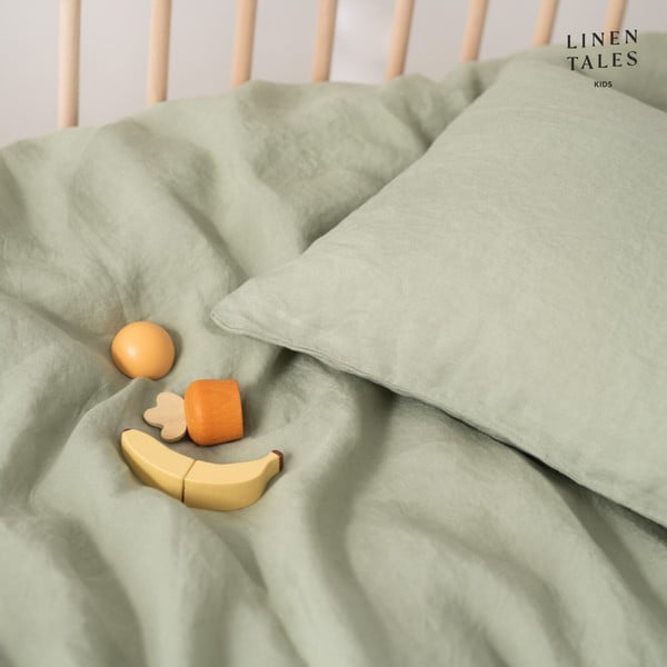 Lanena otroška posteljnina 140x200 cm – Linen Tales-image-2