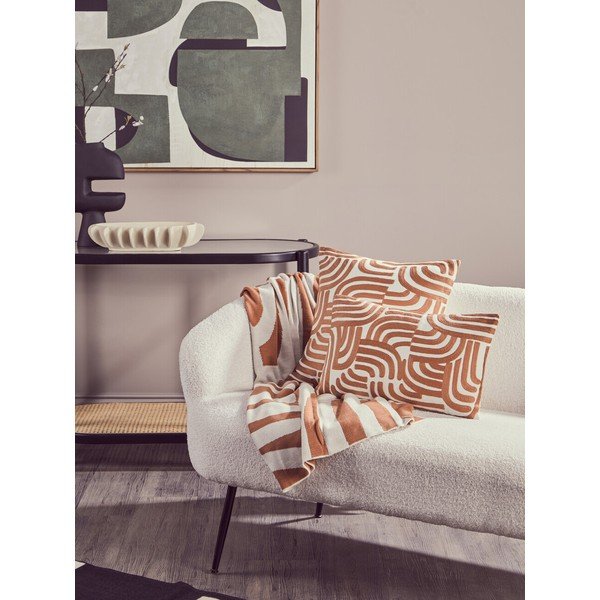 Črna/v naravni barvi stranska mizica s stekleno mizno ploščo 49x100 cm Cebu – Premier Housewares-image-3