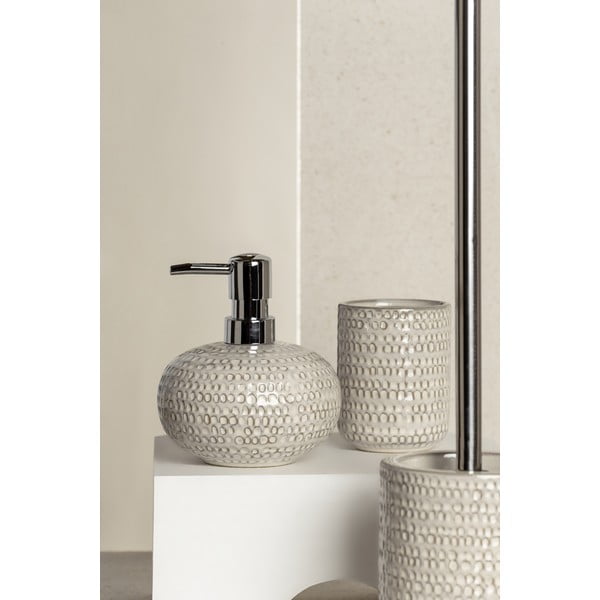 Kremno bel keramičen lonček za zobne ščetke Pergole – Wenko-image-1