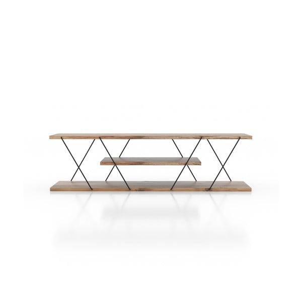 TV omarica v orehovem dekorju v naravni barvi 120x33 cm Canaz – Kalune Design