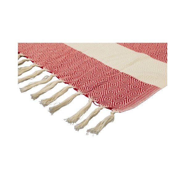 Hamam kopalna brisača Diamonds Red, 100x180 cm-image-2