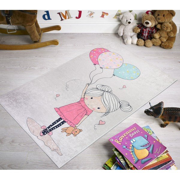 Otroška preproga 160x230 cm Happy Balloons – Vitaus-image-1