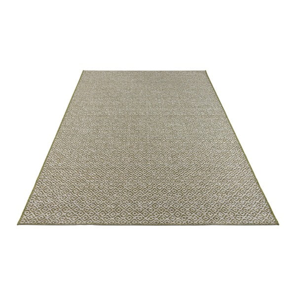 Zelena zunanja preproga Elle Decoration Bloom Croix, 140 x 200 cm-image-3