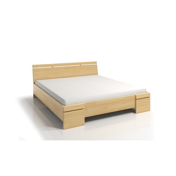 Dvoposteljna postelja iz borovega lesa s shrambo SKANDICA Sparta Maxi, 180 x 200 cm-image-3