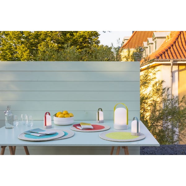 Bela LED zatemnitvena namizna svetilka (višina 15 cm) Uri – Remember-image-1