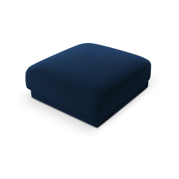 Temno moder žameten tabure Miley  – Micadoni Home-image-4