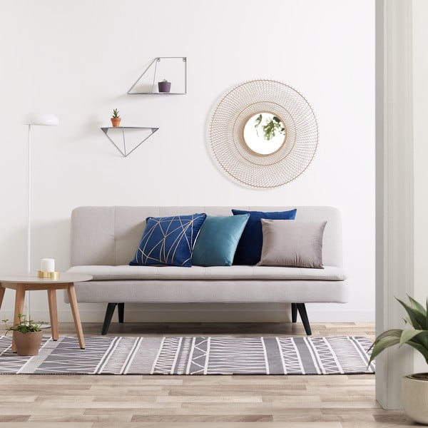 Črna kovinska polica Upp – Kave Home-image-1