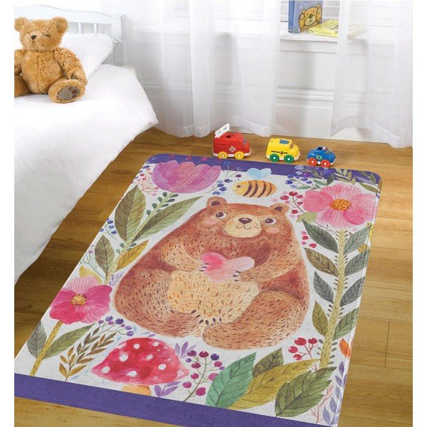 Otroška preproga OYO Kids Medvedek s srcem, 80 x 140 cm-image-1