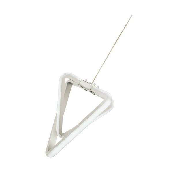 Bela kovinska LED viseča svetilka ø 20 cm Baris – Squid Lighting-image-3