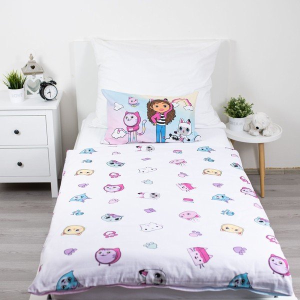 Bombažna otroška posteljnina za otroško posteljico 100x135 cm Gabby's Dollhouse "Sugar Dream" – Jerry Fabrics-image-3