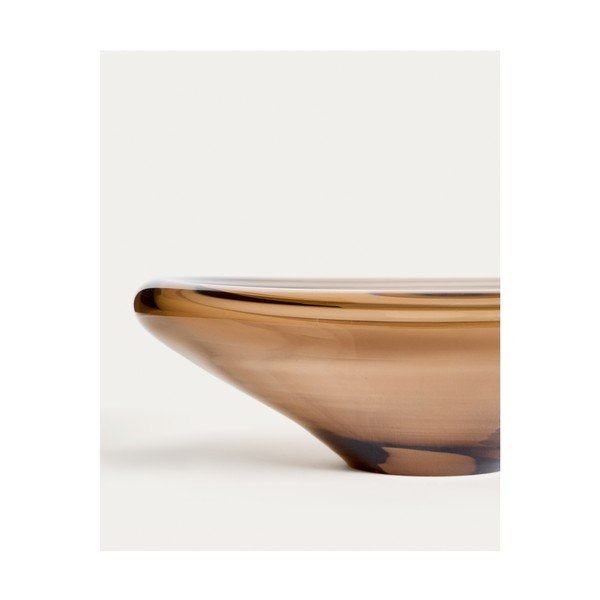 Bež steklena skleda ø 27 cm Zolira – Kave Home-image-3
