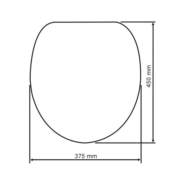 WC deska Wenko Star, 45 x 37,5 cm-image-4