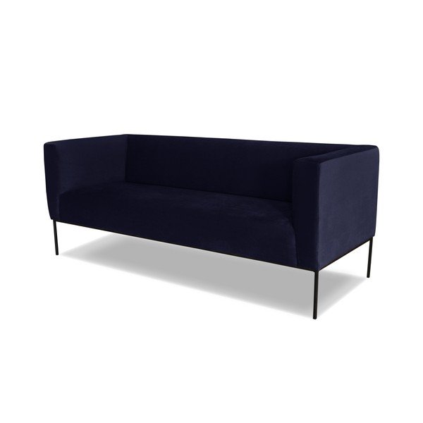 Temno modra trisedežna zofa Windsor & Co. Zofe Neptun-image-2