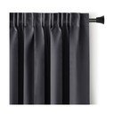 Temno siva zavesa za delno zatemnitev 140x270 cm Kierra – Restilo