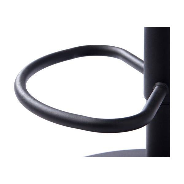 Temno siv barski stol z nastavljivo višino Nolan – Unique Furniture-image-4