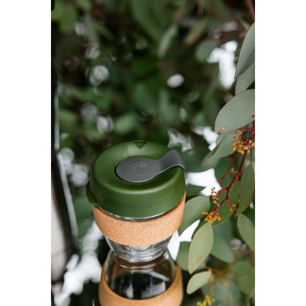 Zelen potovalni lonček 454 ml Brew Cork Pine L – KeepCup-image-1