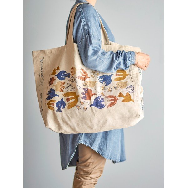 Bombažna nakupovalna vrečka Anniversary – Bloomingville-image-1