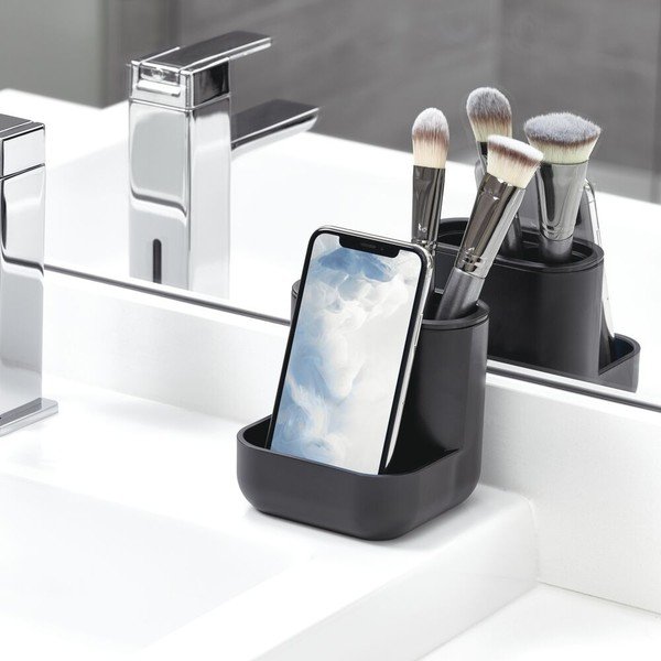 Črn organizator za kozmetiko iDesign Cade-image-2