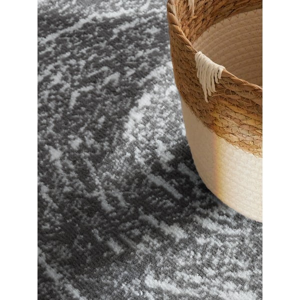 Siva/kremno bela okrogla preproga ø 160 cm Gloria Cavallo – Hanse Home-image-4