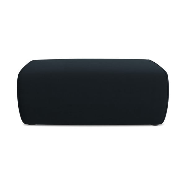 Temno moder žameten tabure Kapua – Makamii