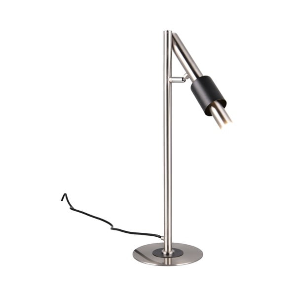Črno-srebrna LED namizna svetilka (višina 50 cm) Ikaris – Trio Select-image-2