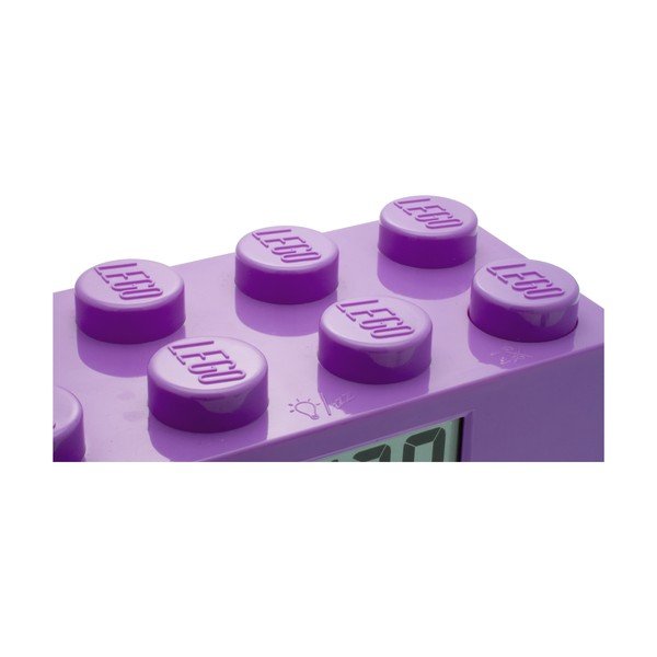 Vijolična ura z alarmom iz kock LEGO®-image-1