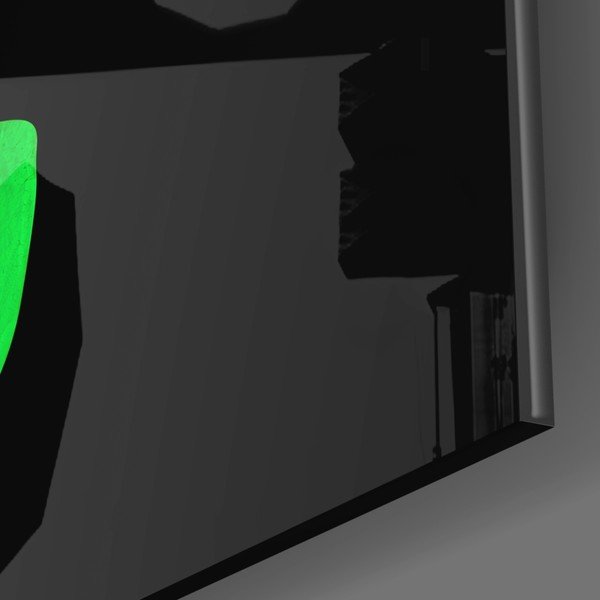 Steklena slika Insigne Fragmented Green-image-3