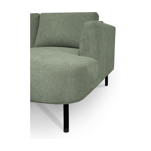 Zelena kotna sedežna garnitura (levi kot/v obliki črke "U") Hero – Scandic-image-4