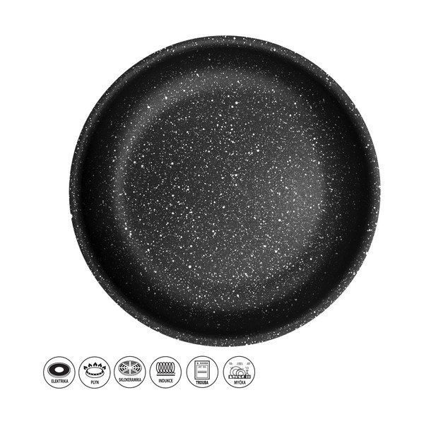 Aluminijasta ponev ø 28 cm Grande Combi - Orion-image-1