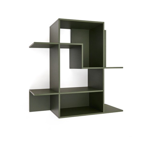 Zelen sistem modularnih polic 80x80x25 cm Ina – Kave Home