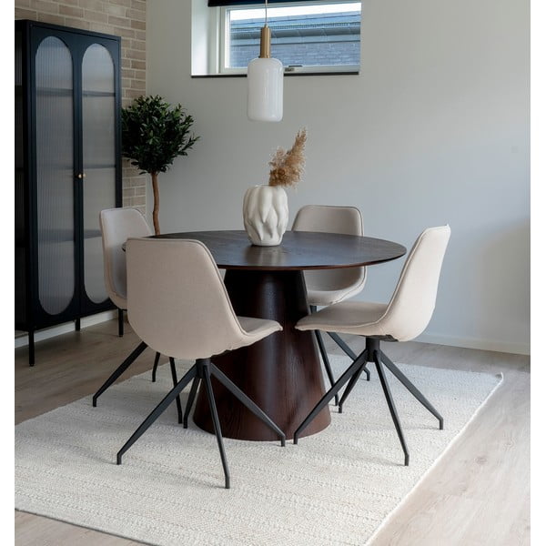 Bež jedilni stoli v kompletu 2 ks Monaco – House Nordic-image-1