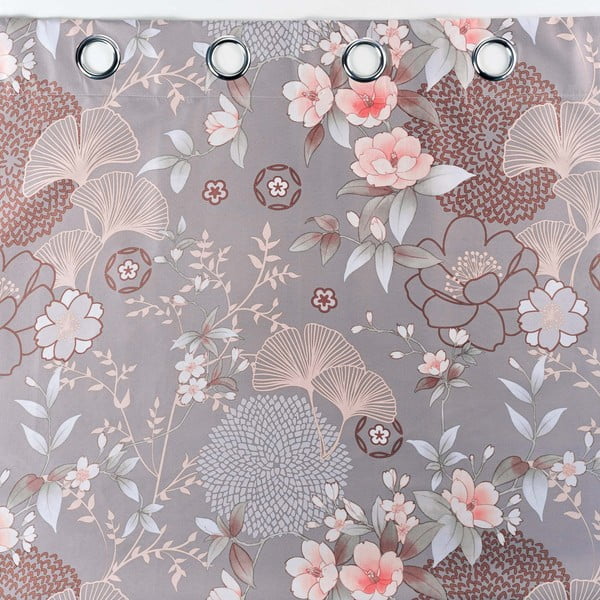 Siva zatemnitvena zavesa iz mikrovlaken 135x260 cm Yokahama – douceur d'intérieur-image-4