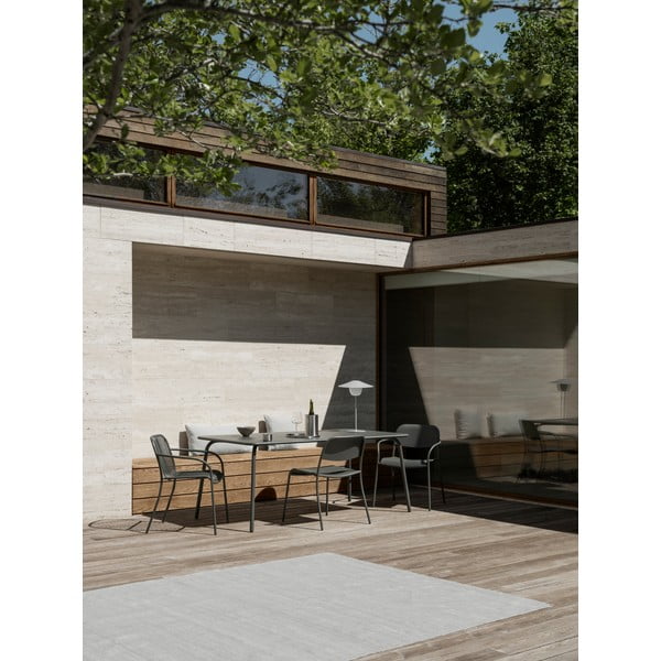 Sivo-bež notranja in zunanja preproga iz recikliranih vlaken 200x300 cm Tendor – Blomus-image-1