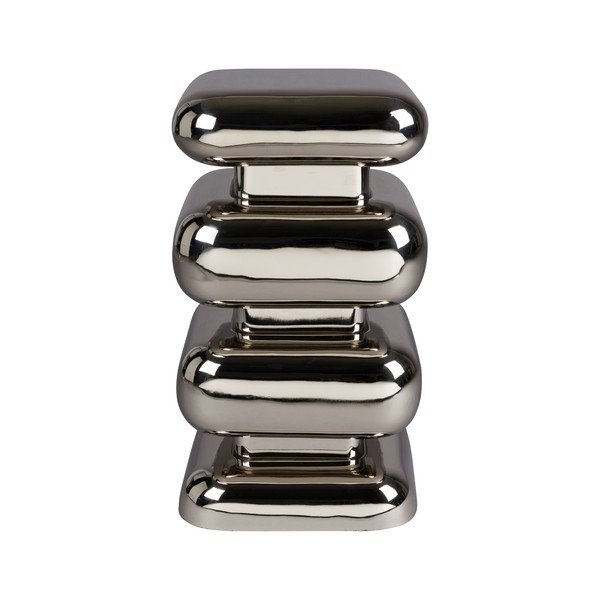 Kovinska stranska mizica 29x29 cm Stubby – Dutchbone-image-2