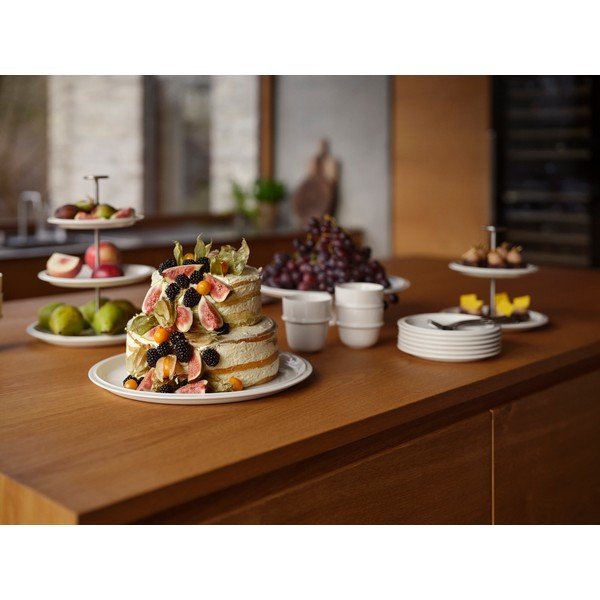 Servirni porcelanast pladenj ø 32 cm Eau – Zone-image-3