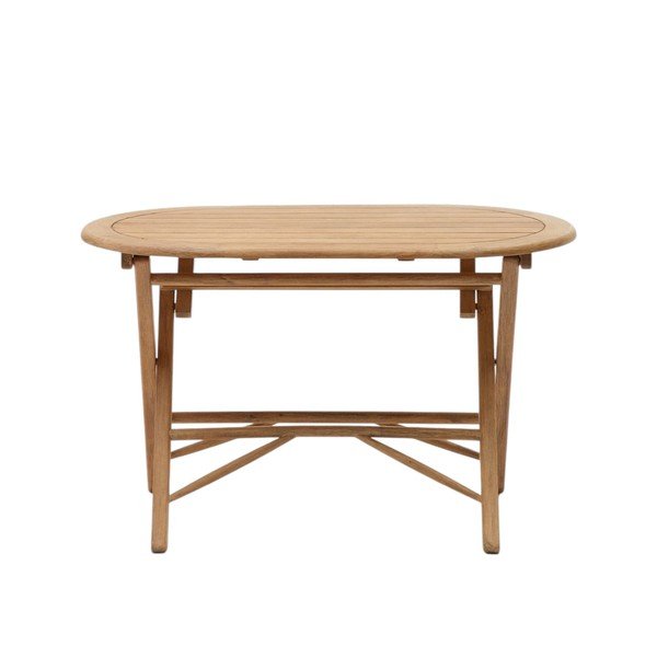 Vrtna jedilna miza iz masivne akacije 70x120 cm Dandara - Kave Home