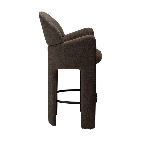 Rjav barski stol (višina sedeža 68,5 cm) Aole – DAN-FORM Denmark-image-2