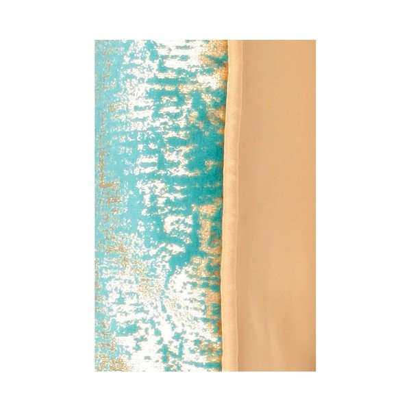 Turkizna in bež reverzibilna blazina Kate Louise Muro, 45 x 45 cm-image-4