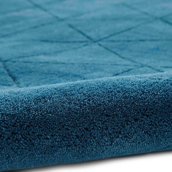 Modra volnena preproga Think Rugs Kasbah, 120 x 170 cm-image-1