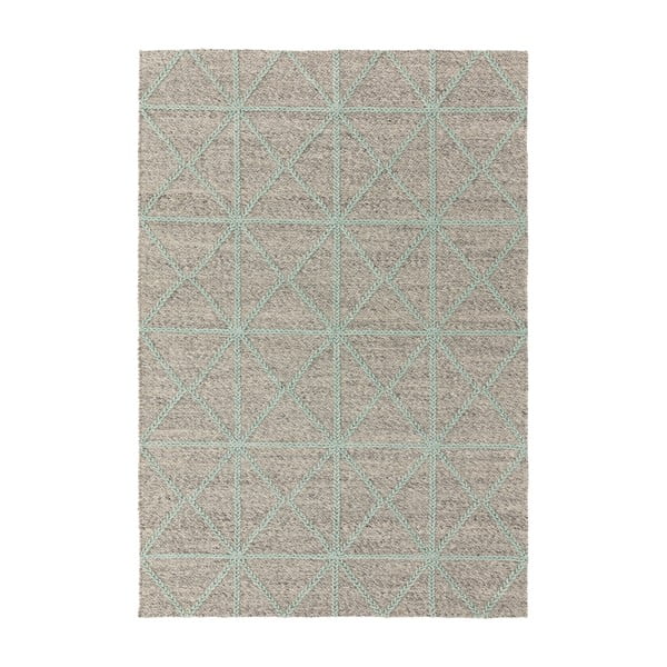Bež-turkizna preproga Asiatic Carpets Prism, 160 x 230 cm