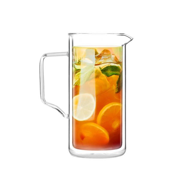 Dvostenski vrč iz borosilikatnega stekla Vialli Design, 1 l-image-2
