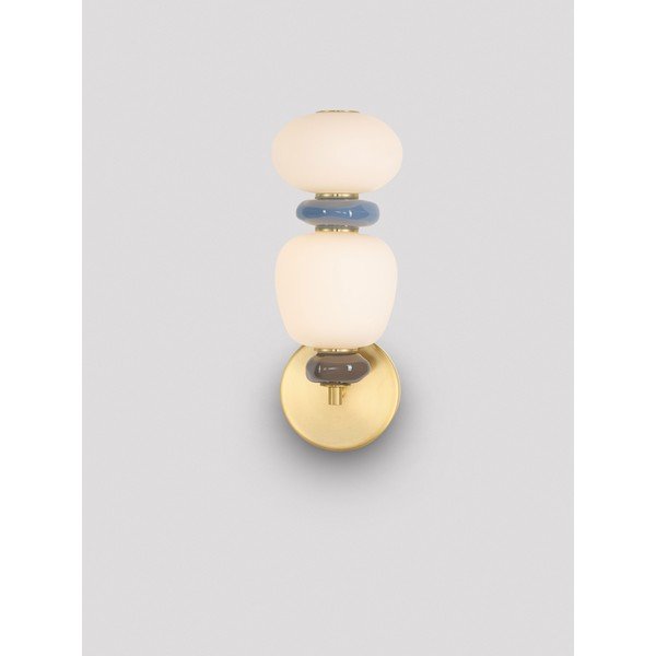 Bela/v zlati barvi kovinska LED zatemnitvena stenska svetilka Palo – Nova Luce-image-3
