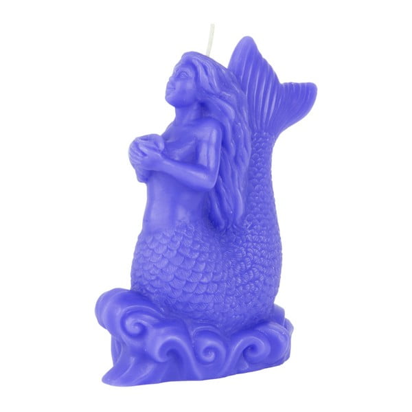 Modra sveča Fisura Vela Sirena Azul, čas gorenja 30 ur